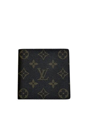 LOUIS VUITTON MARCO - BROWN TAN MONOGRAM PORTEFEUILLE